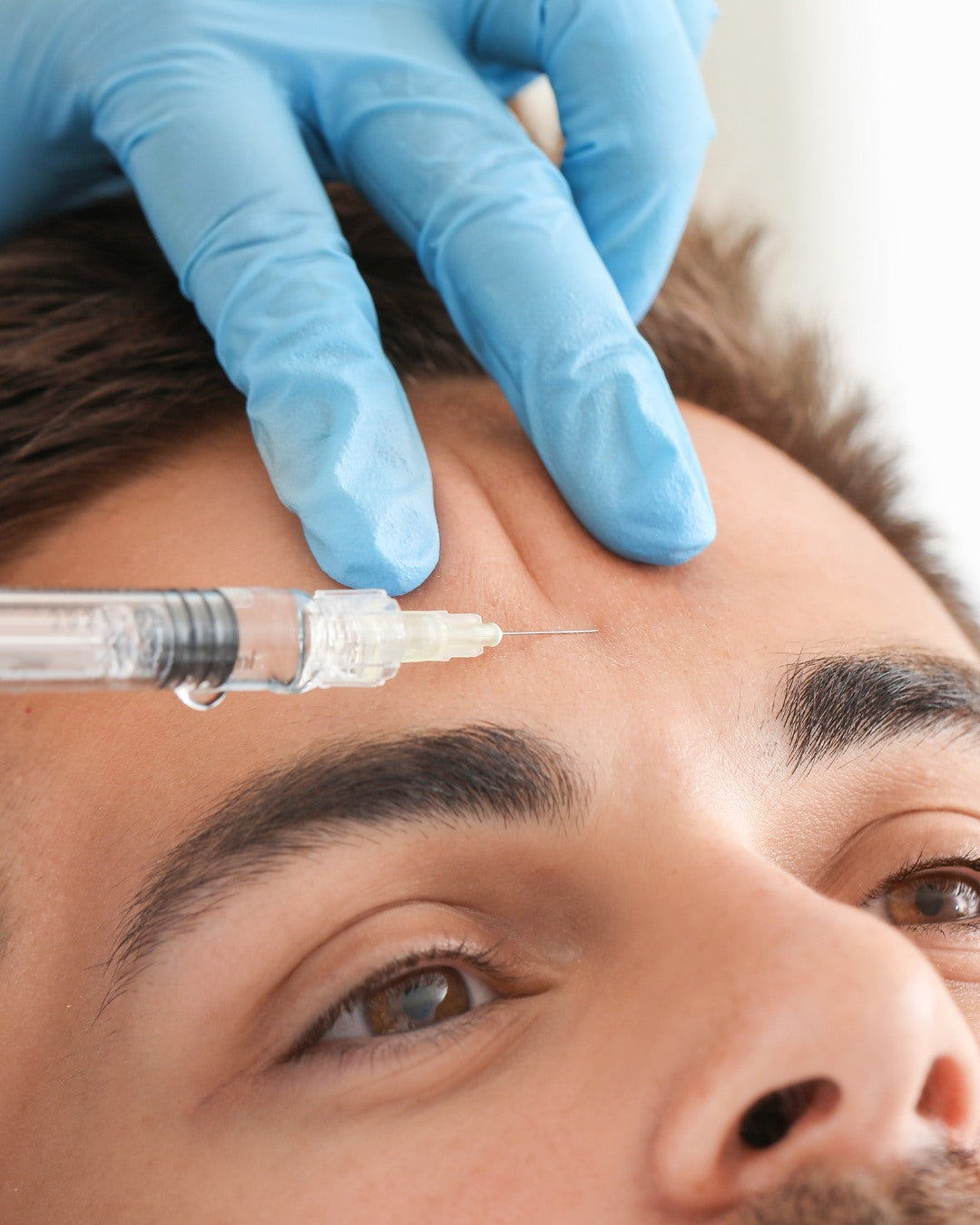 Anti-wrinkle injectable treatment for men at Foxvar Clinic, Newcastle